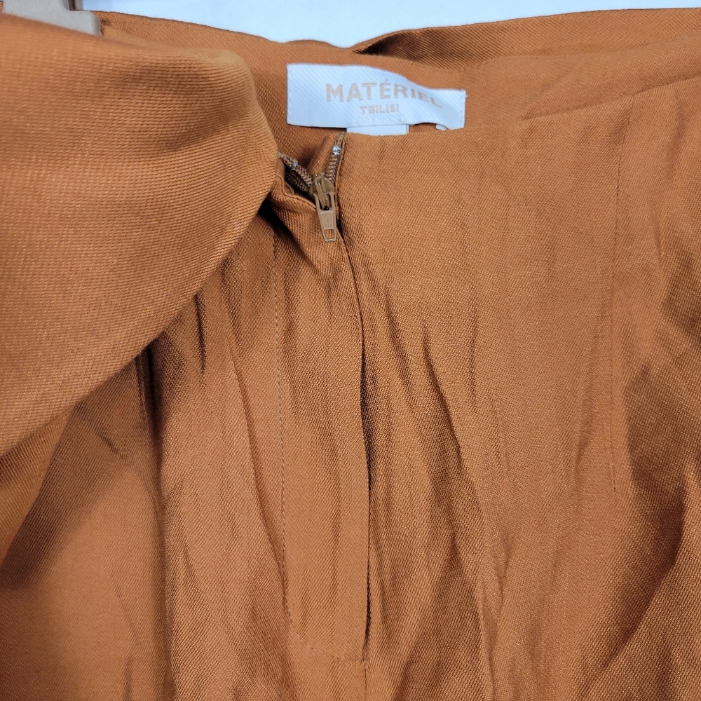 Materiel wide leg pants - Picture 6 of 9